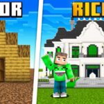 Minecraft POOR vs. RICH House Build Challenge!