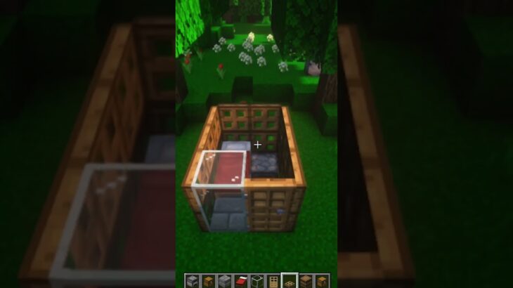 Minecraft Smallest House🏠 もういいよ #minecraft #shorts