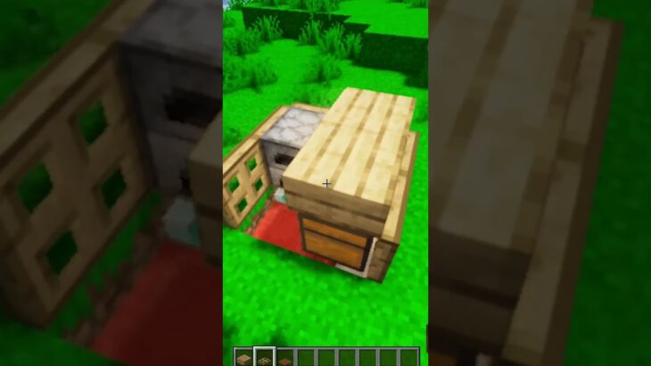 Minecraft Smallest House🏠 (もういいよ) #minecraft #shorts