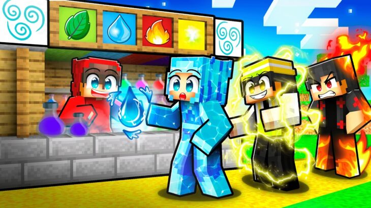 Minecraft but I Open an ELEMENTAL STORE