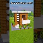 Minecraft modern house #shorts #minecraft #minecraftbuilding