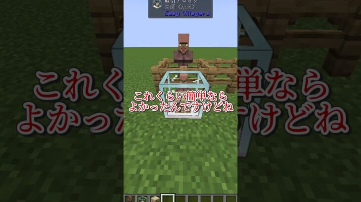 倫理スレスレ村人収容【Minecraft】【MOD解説】