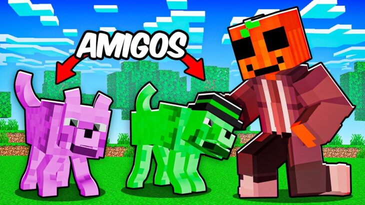 Mis Amigos Son MASCOTAS en Minecraft!