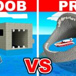 NOOB vs PRO: CASA BLOOP en Reto de Construcción en Minecraft!