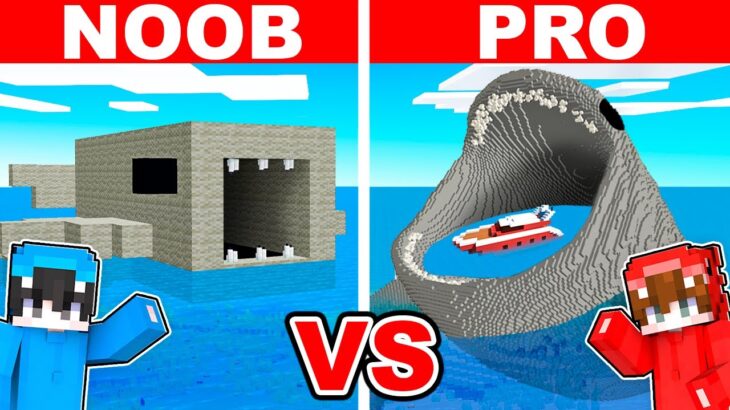 NOOB vs PRO: CASA BLOOP en Reto de Construcción en Minecraft!