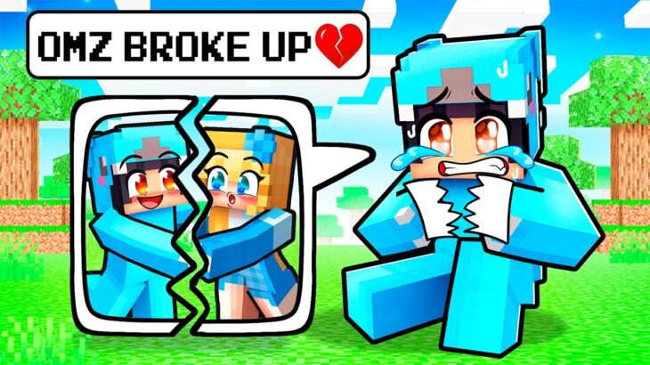 Omz BROKE UP with Crystal in Minecraft!