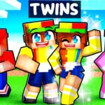 Playing Minecraft With My TWIN SISTER!