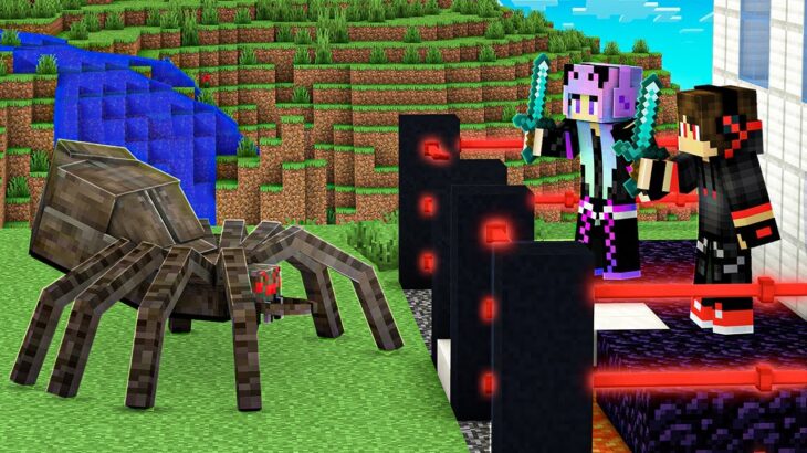 SAFEST SECURITY HOUSE vs MUTANT SPIDER – Minecraft