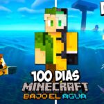 Sobreviviendo 100 Días en el OCEANO de Minecraft (SERIE COMPLETA)