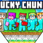 Surviving One LUCKY Chunk in Minecraft!