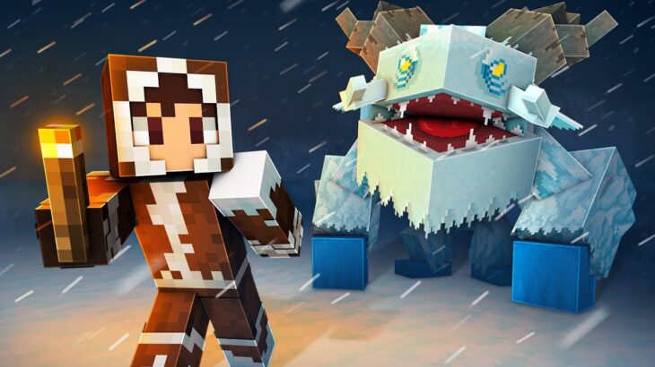 Surviving the Frozen Apocalypse in Hardcore Minecraft…