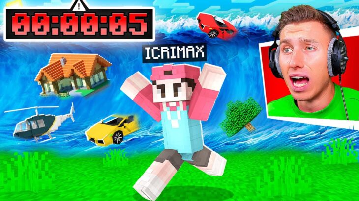 TSNUAMI zerstört die YOUTUBER INSEL!! 😱 (Minecraft)