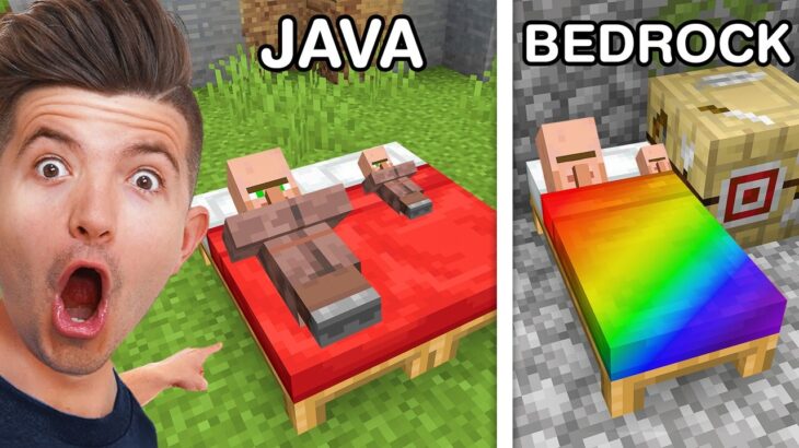 Testing 50 Java vs Bedrock Secrets in Minecraft