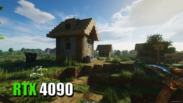 Ultra Realistic Minecraft RTX Shaders  [Minecraft RTX 4090 4K 60 FPS]