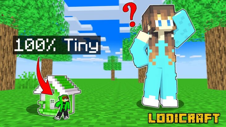 Using 100% TINY HOUSE to Cheat in Minecraft Hide N’ Seek!