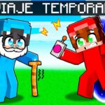 Viajé en el Tiempo para Trollear a Mis Amigos en Minecraft!