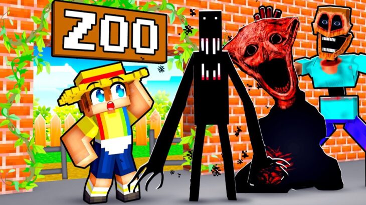 We Opened a Mob ZOO in Minecraft!