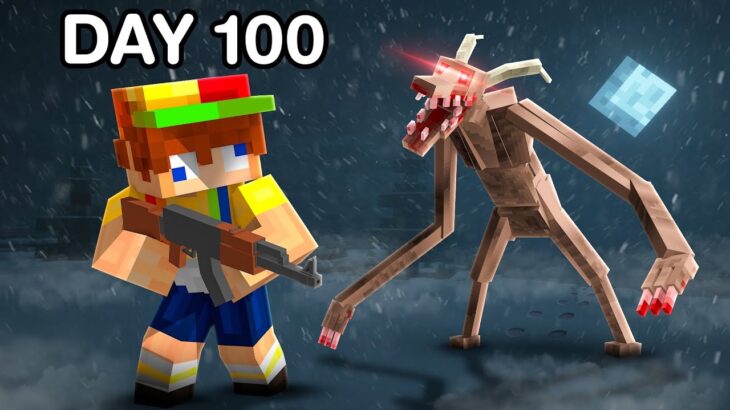 We Survived THE GOATMAN In Minecraft…