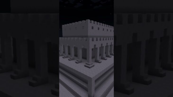 【マイクラ 建築 砂漠】砂漠の夜を作る　#minecraft #マインクラフト #マイクラ建築