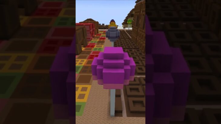 【マイクラ 建築 お菓子の家】マイクラで建築　お菓子の街のお菓子の家　マイクラ #minecraft #マインクラフト #マイクラ建築