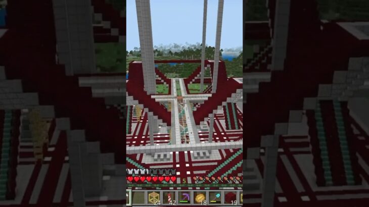 こういうの考えてる時がいっちばん楽しいよな。 #マイクラ実況 #マイクラ #minecraft #マインクラフト #shorts #天空トラップタワー #マイクラ建築 #建築 #巨大建築物