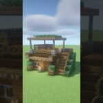 【マイクラ】簡単に作れるトウヒのシンプル拠点【マイクラ建築】 #minecraft #マイクラ #マインクラフト #shorts