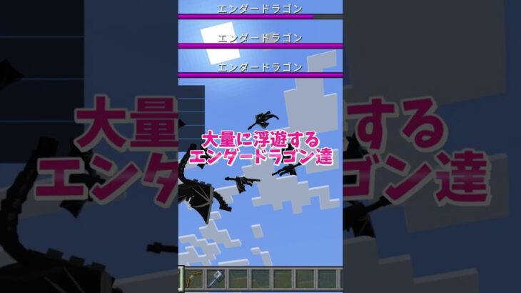 【マイクラ】初心者向け！エンダードラゴンの召喚方法とは #いるクラ #マイクラ #shorts