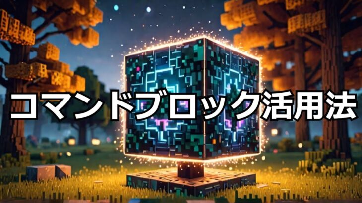 【マイクラ】超簡単、コマンドブロックの使い方 #いるクラ #マイクラ