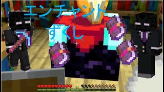 【マイクラ】　つるはしをエンチャント　２回目で・・