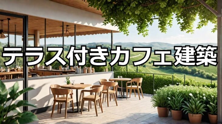 【マイクラ】平原に立つ可愛いテラスのついたカフェの作り方 #いるクラ #マイクラ