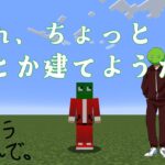 【マイクラ】深夜にちょっとだけ家を建てる【ひなで】