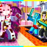 闇墜ちぴぴちゃんvs けなそゆけなたろうセキュリティ🔥【まいくら / マインクラフト】