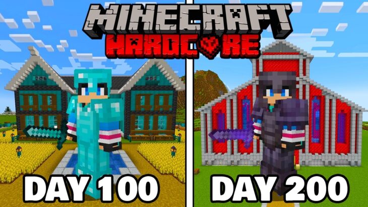 200日間ハードコアサバイバルをやってみた結果 part2【1000days】【 マイクラ / マインクラフト 】