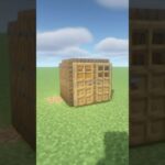 【マイクラ】簡単に作れる2×2 の初期拠点【マイクラ建築】 #minecraft #マイクラ #マインクラフト #shorts