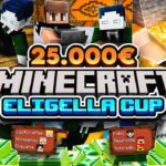 25000€ MINECRAFT ELIGELLA CUP🤑 MIT BASTIGHG, ROHAT, TRYMACS, MERT, REWI, SCHRADIN, MCKY & CO.!🔥