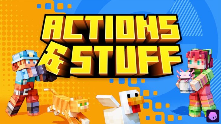 ACTIONS & STUFF – THE BEST ANIMATED TEXTURE PACK FOR MINECRAFT IN-DEPTH REVIEW (OFFICIAL)