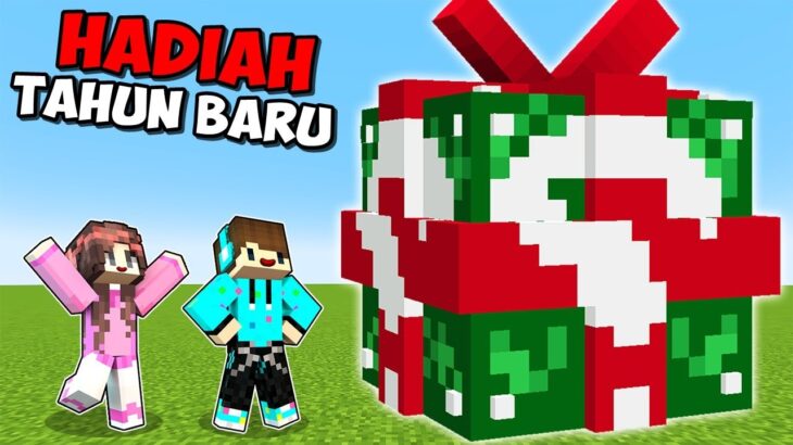 AKU DAN ISTRI DAPET HADIAH🎁TAHUN BARU DARI MOJANG MINECRAFT