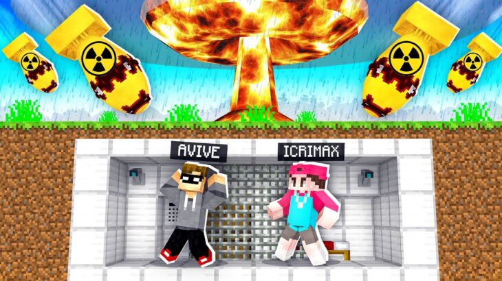 ATOMBOMBE vs SICHERSTER BUNKER in Minecraft! (mit iCrimax)
