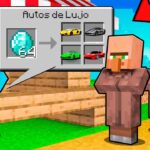 Abrí una TIENDA de COCHES en Minecraft