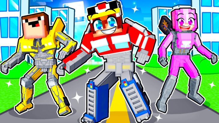 Avoir une VIE de TRANSFORMERS sur Minecraft !