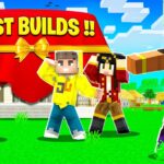 BEST BUILDS OF INDIAN GAMERS IN MINECRAFT😱 @TechnoGamerzOfficial @GamerFleet