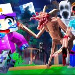 Baby Dash vs HORROR MODS in Minecraft…