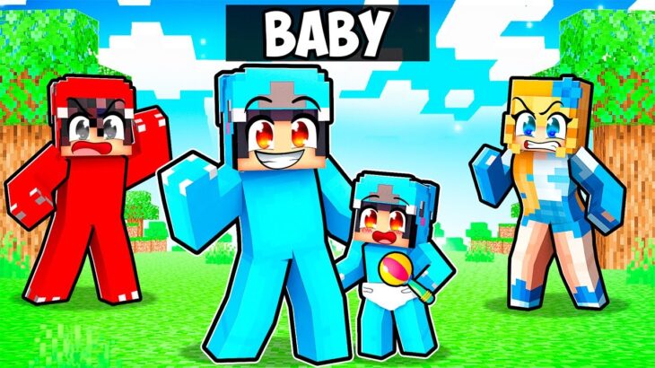 Baby Omz Plays Minecraft!