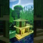 Bamboo house 🏠 #minecraft 🏠