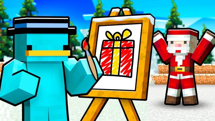 Dibujo = REGALO en Minecraft!