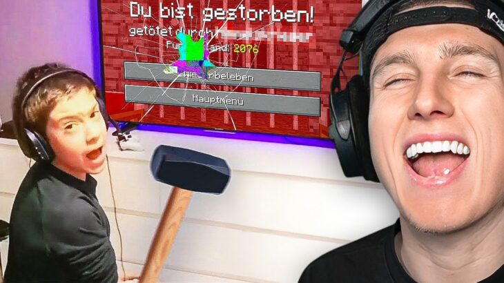 Die *LUSTIGSTEN* Minecraft AUSRASTER! 🤬😂 mit iCrimax