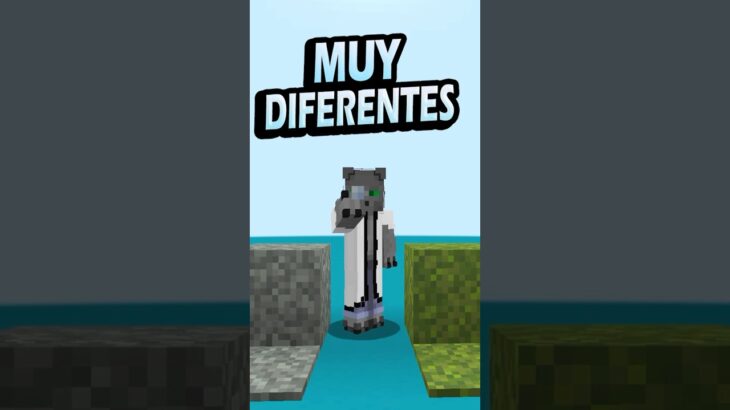 Encontré una GRAN DIFERENCIA entre estos musgos #minecraft