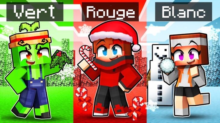 Faire un Cache Cache Coloré de NOEL sur Minecraft !