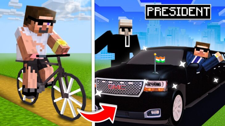 From Poor to Villager’s President in Minecraft..