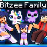 Having a BITZEE FAMILY in Minecraft!